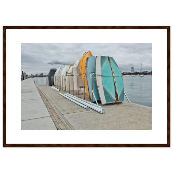 St. Kilda Australia Framed Travel Print