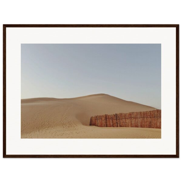Desert Dune Landscape Framed Travel Print