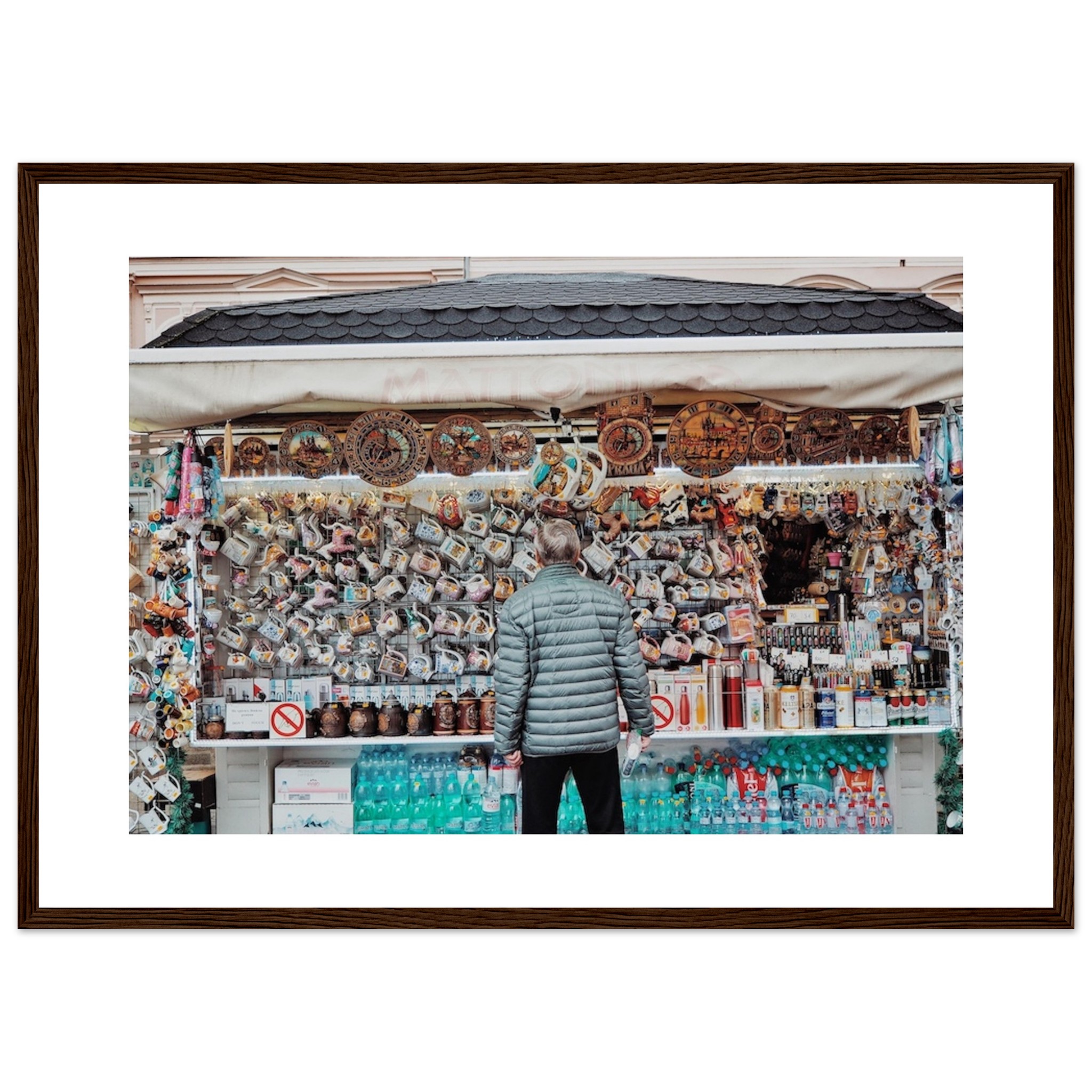 Spa Cup Czech Republic Framed Travel Print