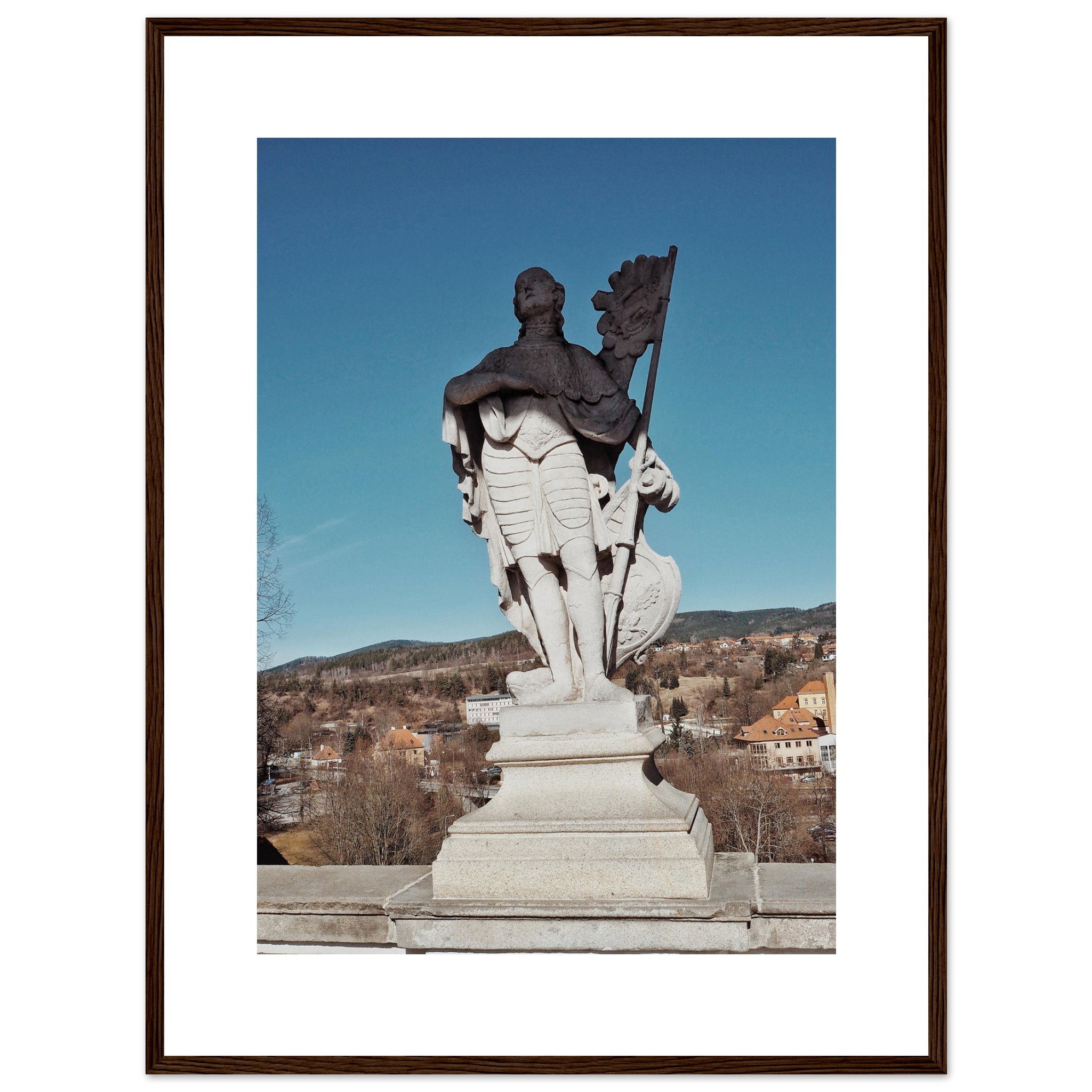 Standing Tall Czech Republic Framed Travel Print
