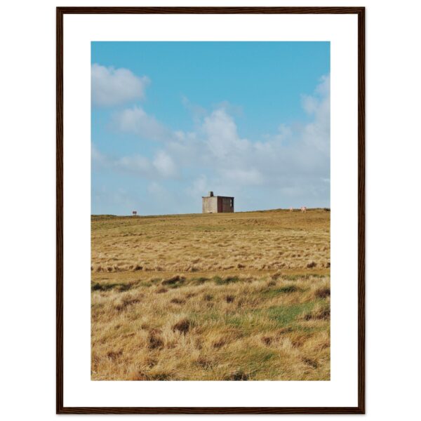 The Hut Travel Print