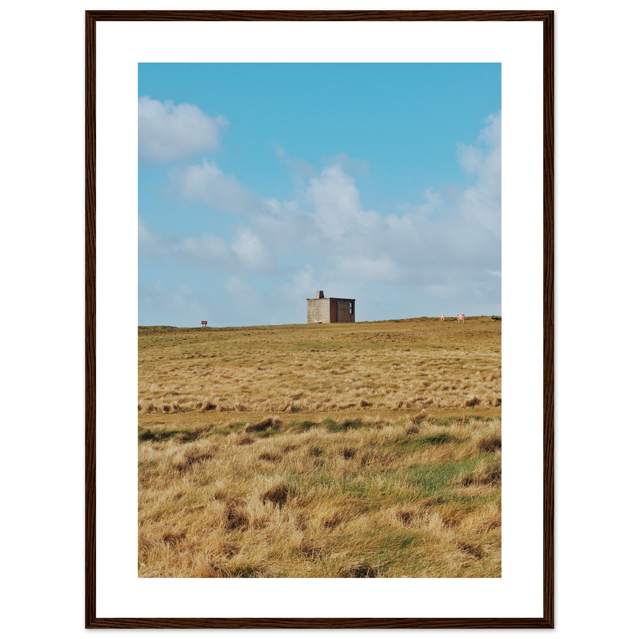 The Hut Travel Print