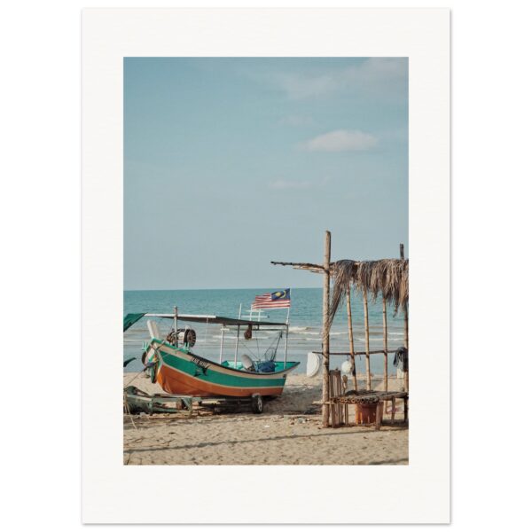 Fisherman's Sea Frameless Travel Prints
