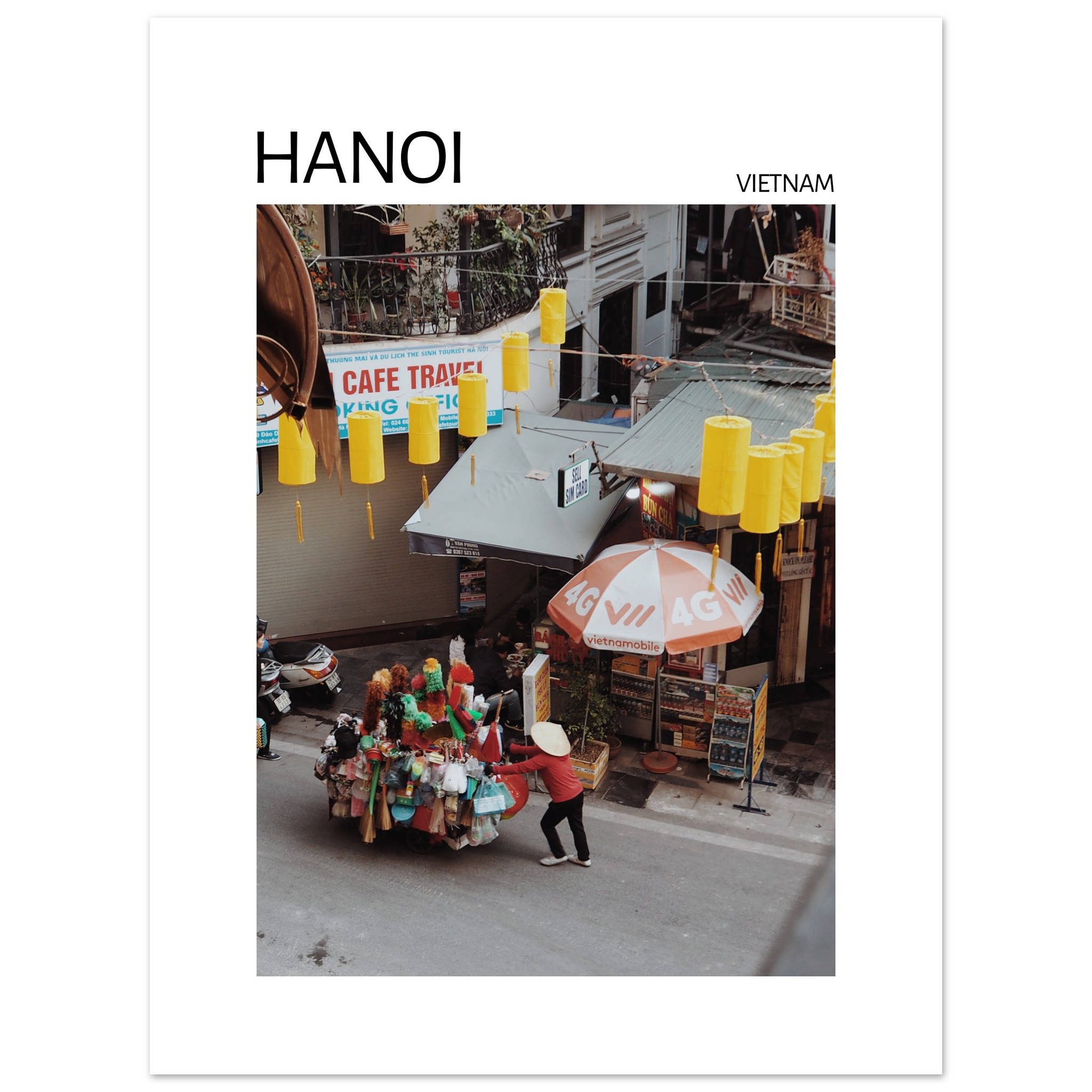 Hanoi Travel Print No 2