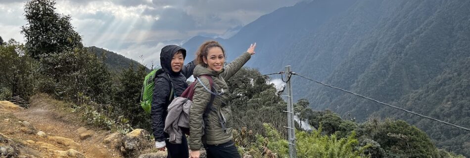 Hiking Sapa, Vietnam and witnessing the views of the breathtaking mountains in December