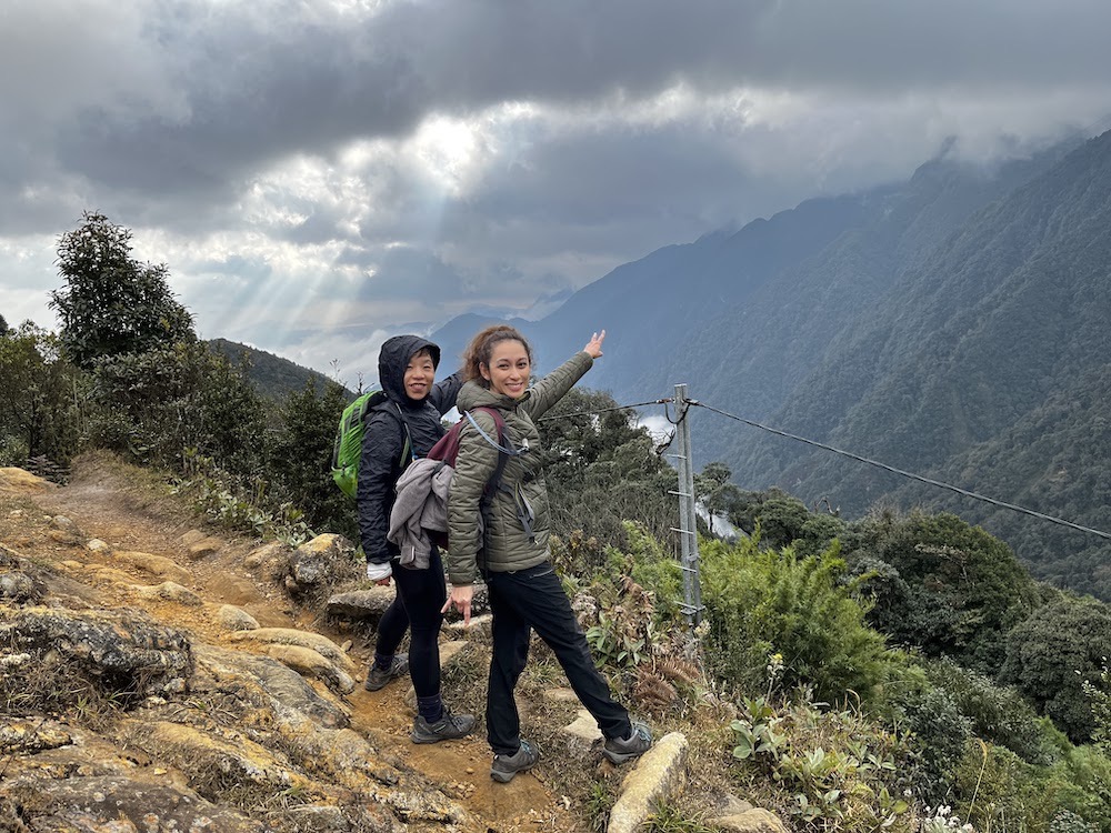 Hiking Sapa, Vietnam and witnessing the views of the breathtaking mountains in December