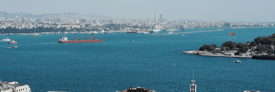 The Bosphorous in Istanbul